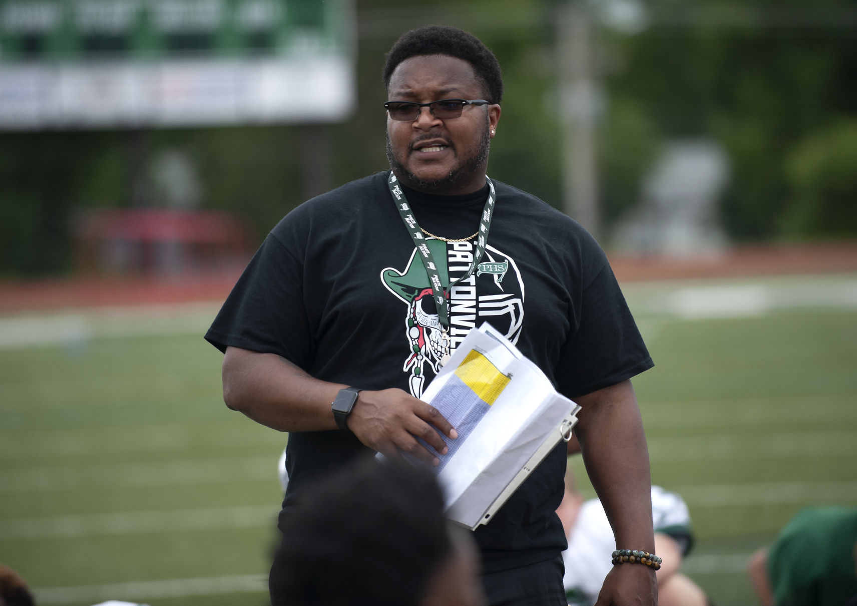 Pattonville football practice